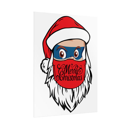 Rolled Posters - Santa Super kiddo - [[{"value":"Wonderwear Kid"}]]