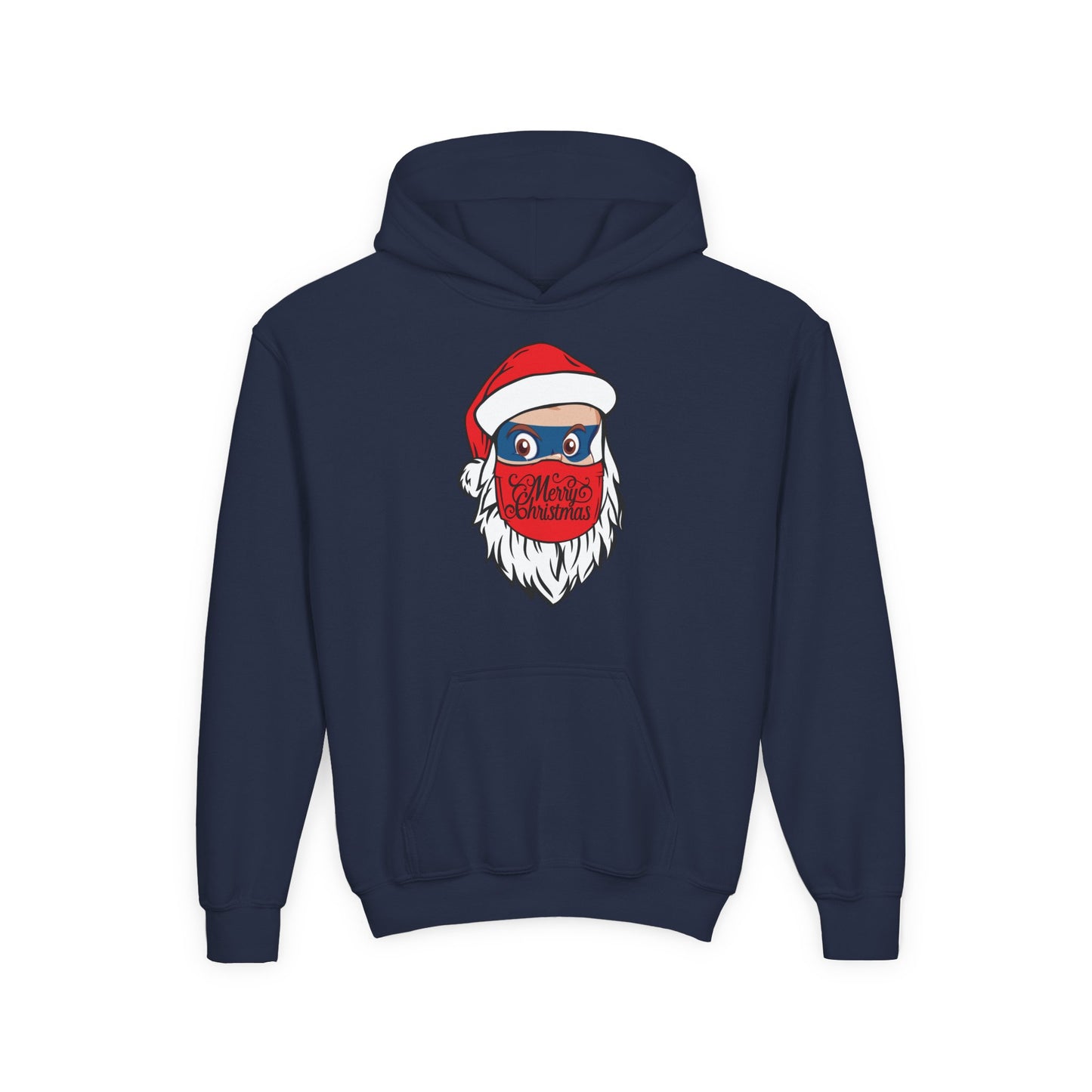 Youth Heavy Blend Hooded Sweatshirt - Santa Super kiddo - [[{"value":"Wonderwear Kid"}]]