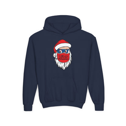 Youth Heavy Blend Hooded Sweatshirt - Santa Super kiddo - [[{"value":"Wonderwear Kid"}]]