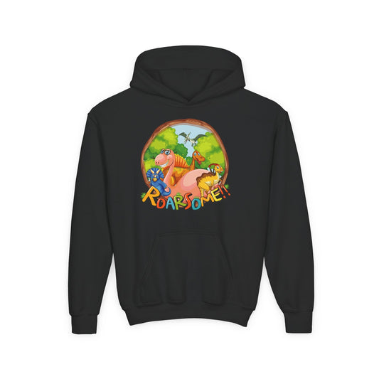 Youth Heavy Blend Hooded Sweatshirt - Roarsome Printify