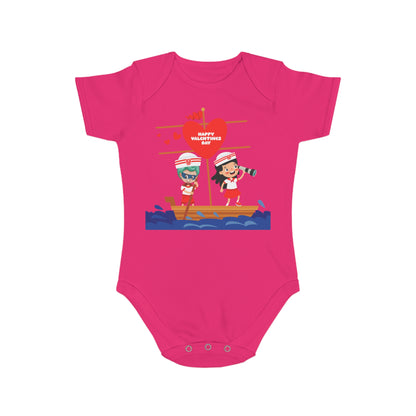 Infant Fine Jersey Bodysuit - Valentines -  Love sailing - [[{"value":"Wonderwear Kid"}]]