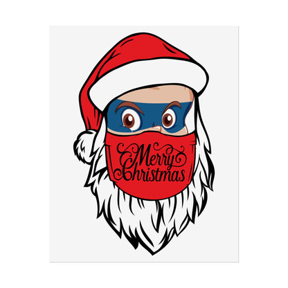 Rolled Posters - Santa Super kiddo - [[{"value":"Wonderwear Kid"}]]