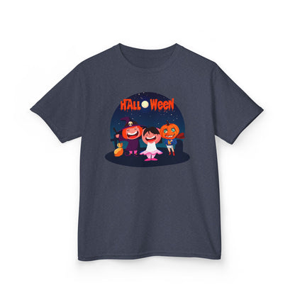 Kids Heavy Cotton™ Tee - Super kiddo wearing pumpkin - [[{"value":"Wonderwear Kid"}]]
