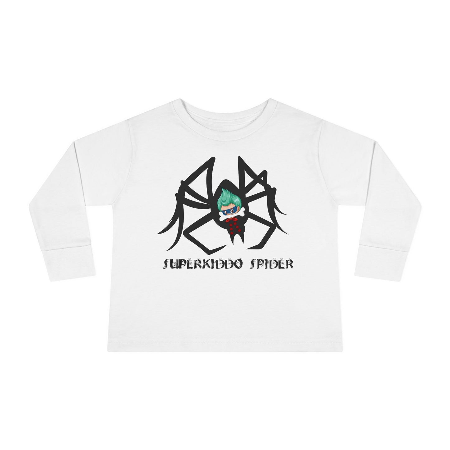 Toddler Long Sleeve Tee - Spider kiddo