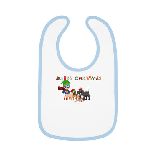 Baby Bib - Super kiddo woith pet friends - [[{"value":"Wonderwear Kid"}]]