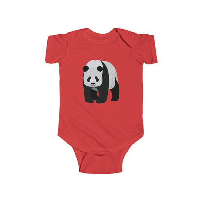 Baby Big Panda Bodysuit - Infant Onesie Printify