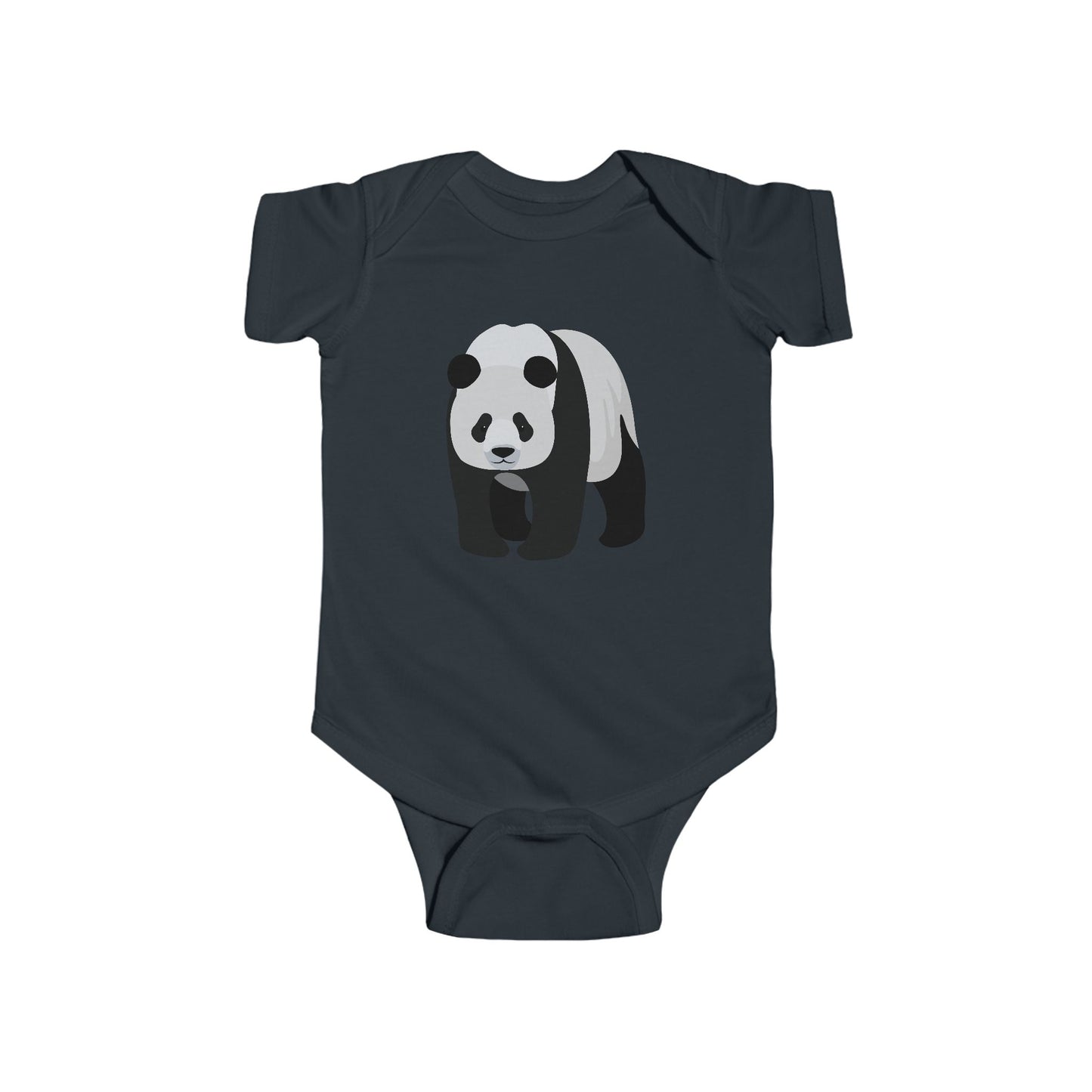 Infant Fine Jersey Bodysuit - Big panda