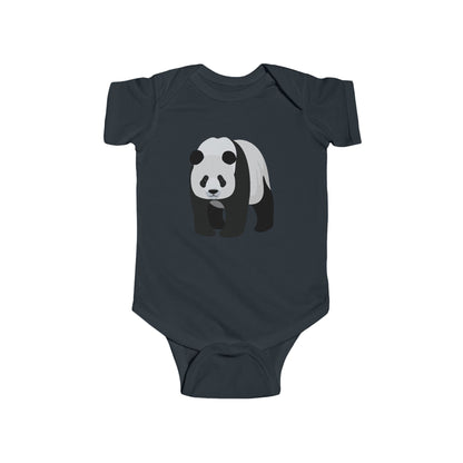 Baby Big Panda Bodysuit - Infant Onesie Printify