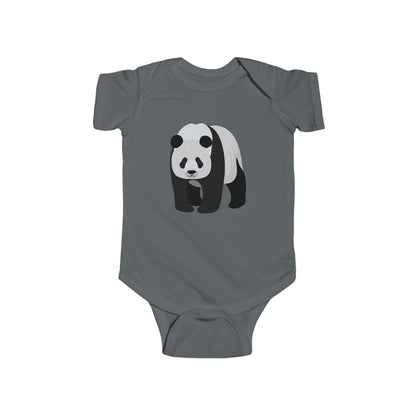 Baby Big Panda Bodysuit - Infant Onesie Printify