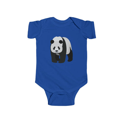 Baby Big Panda Bodysuit - Infant Onesie Printify