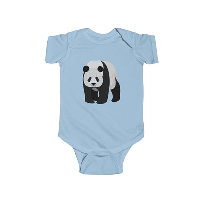 Baby Big Panda Bodysuit - Infant Onesie Printify