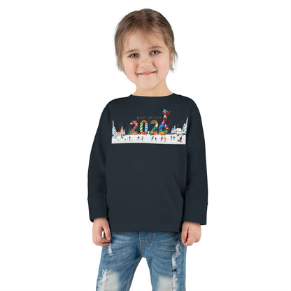 Toddler Long Sleeve Tee - Happy 2026 - [[{"value":"Wonderwear Kid"}]]