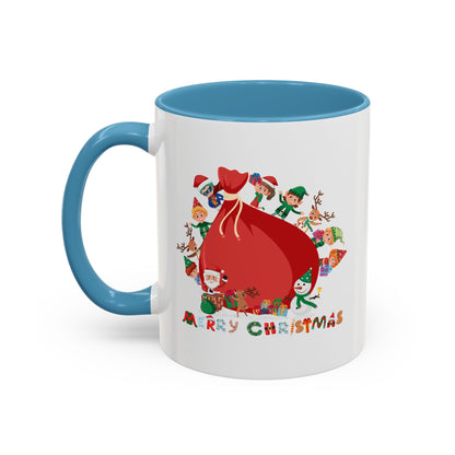 Accent Coffee Mug - Super kiddo and big christmas gift - [[{"value":"Wonderwear Kid"}]]