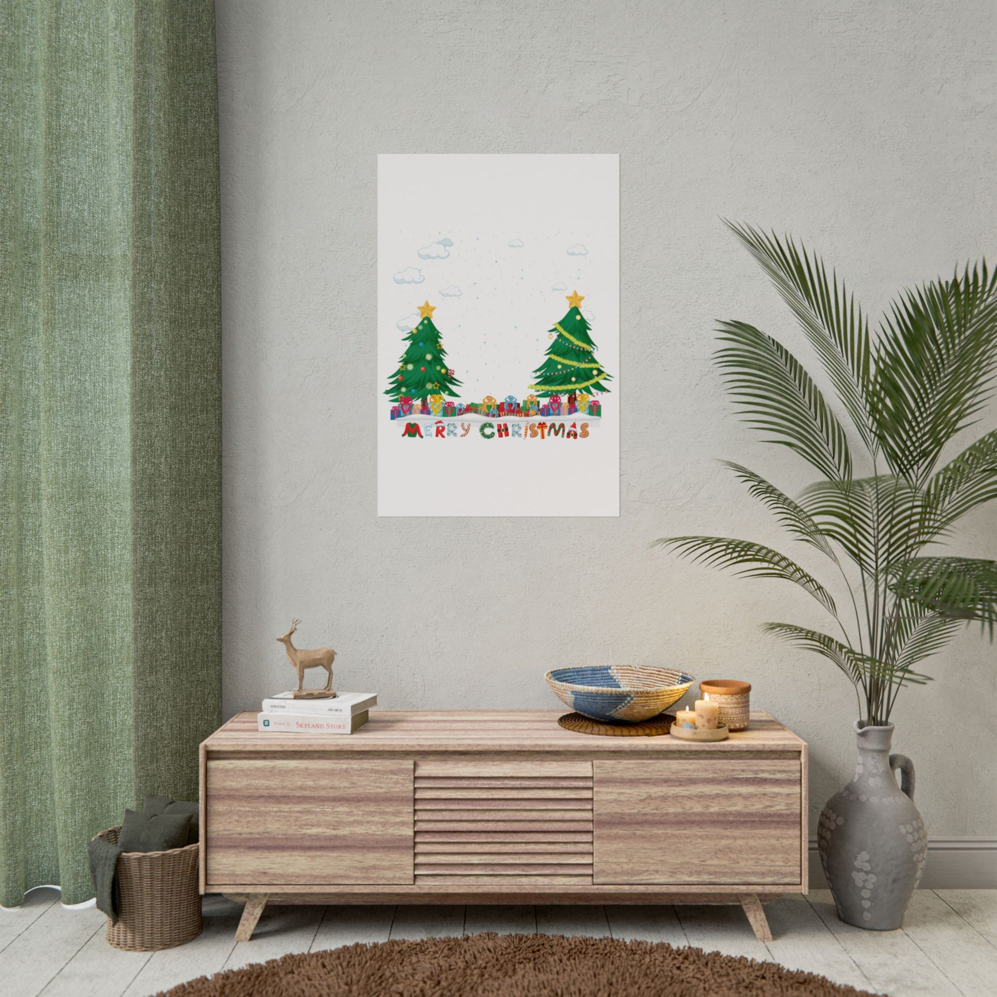 Rolled Posters - Christmas and snowing - [[{"value":"Wonderwear Kid"}]]