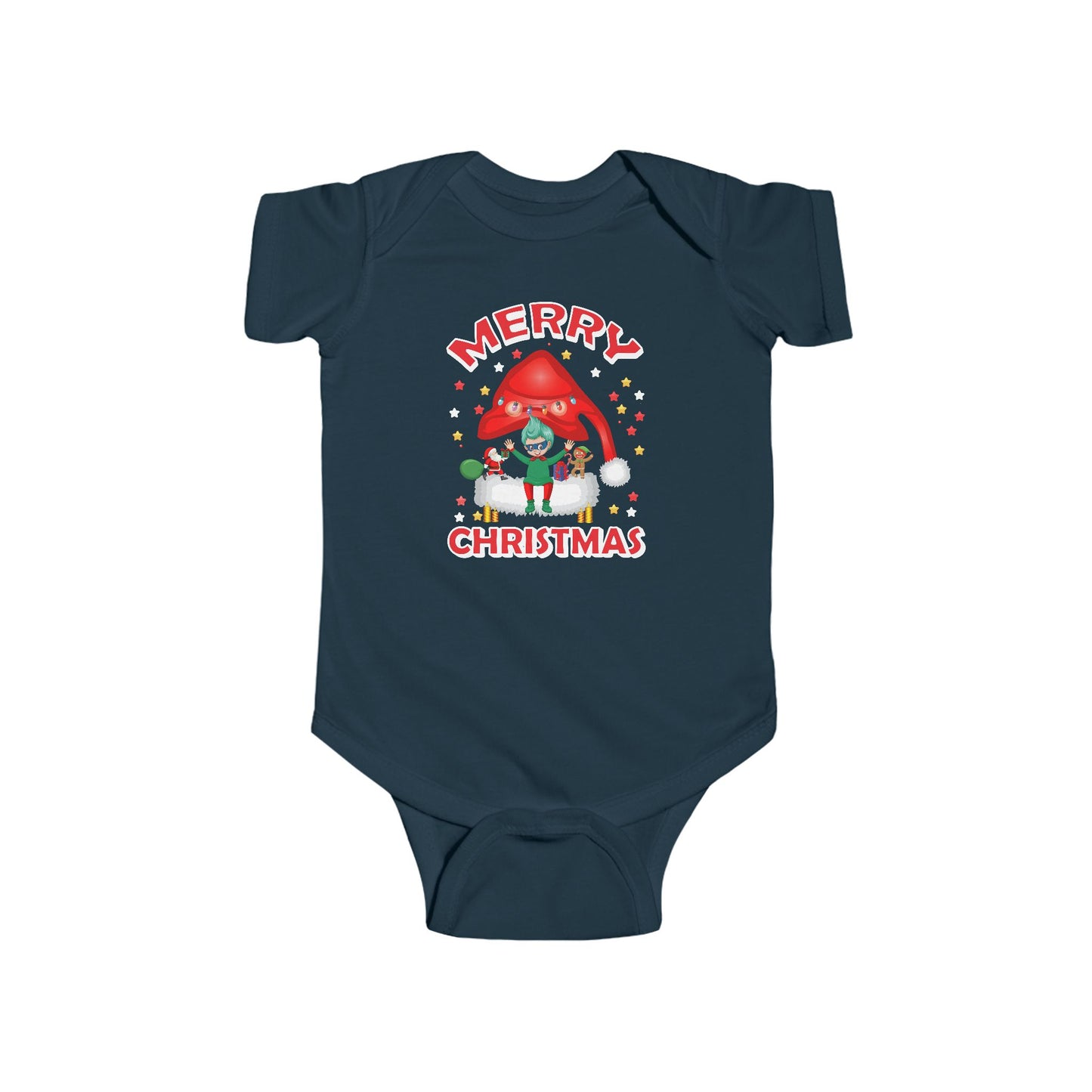 Infant Bodysuit - Merry christmas - [[{"value":"Wonderwear Kid"}]]