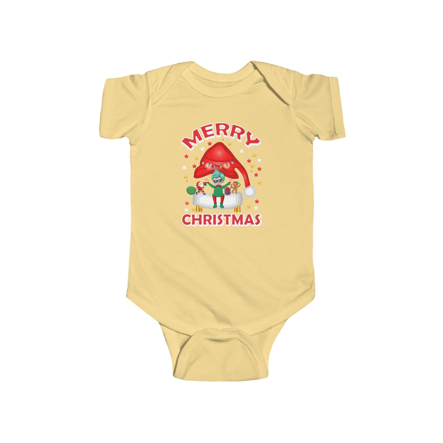 Infant Bodysuit - Merry christmas - [[{"value":"Wonderwear Kid"}]]