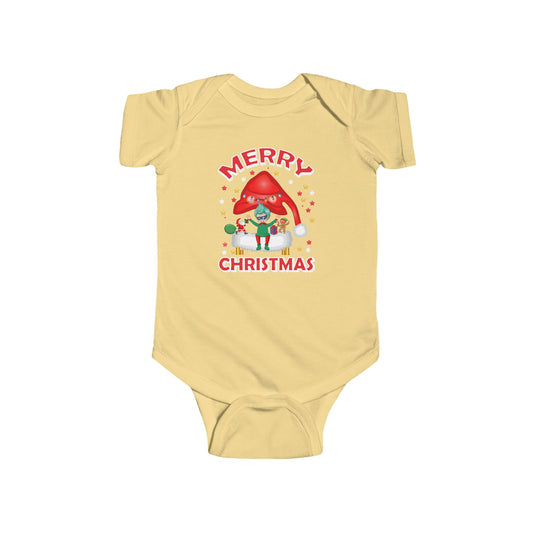 Infant Bodysuit - Merry christmas - [[{"value":"Wonderwear Kid"}]]