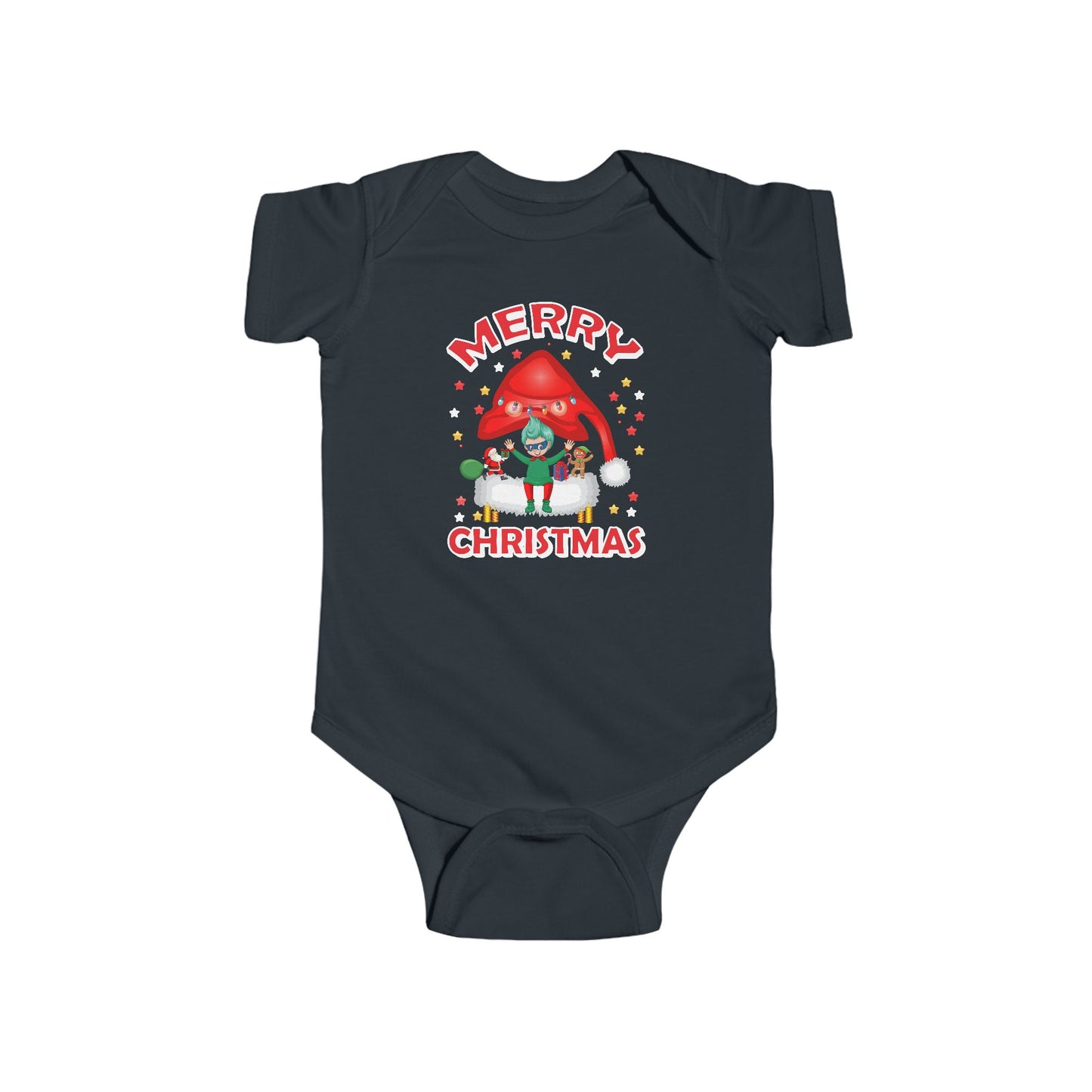 Infant Bodysuit - Merry christmas - [[{"value":"Wonderwear Kid"}]]