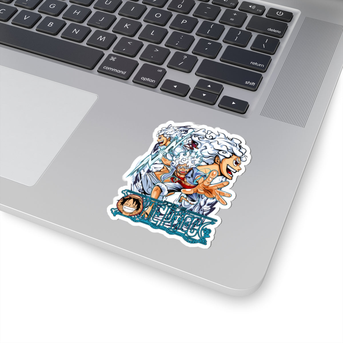 Kiss-Cut Stickers - One piece luffy gear 5 in action
