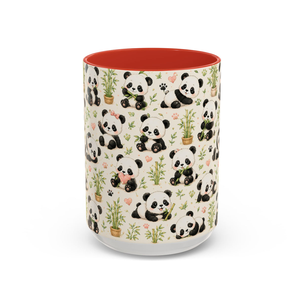 Accent Coffee Mug  (11/15 oz) - baby pandas