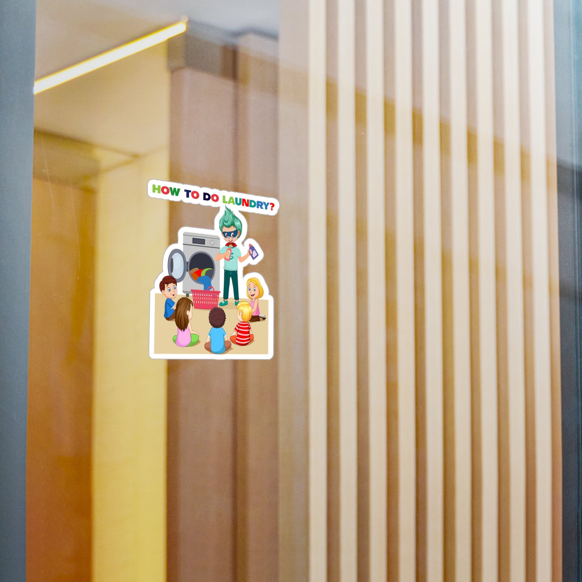 Halloween Kiss-Cut Vinyl Decals – super kiddo teaching laundry - [[{"value":"Wonderwear Kid"}]]