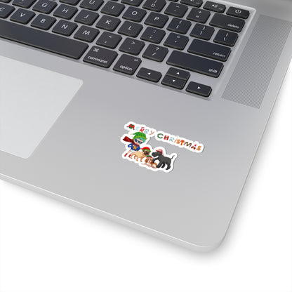 Kiss-Cut Stickers - Super kiddo woith pet friends - [[{"value":"Wonderwear Kid"}]]