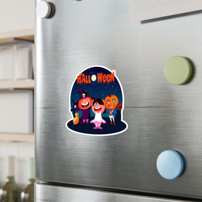 Halloween Kiss-Cut Vinyl Decals – Super kiddo wearing pumpkin - [[{"value":"Wonderwear Kid"}]]