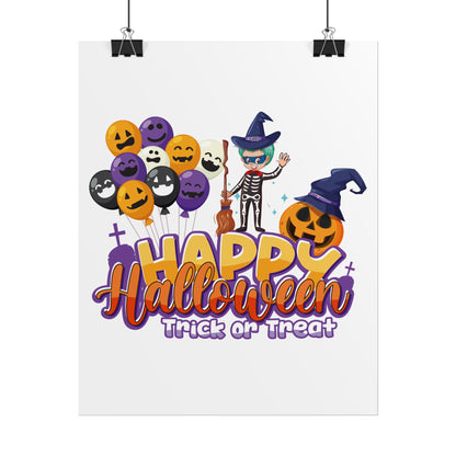 Rolled Posters - Happy halloween trick or treat - [[{"value":"Wonderwear Kid"}]]