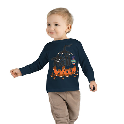 Toddler Long Sleeve Tee - Holloween Printify
