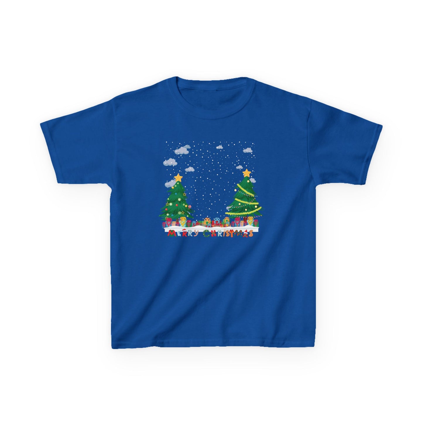 Kids Heavy Cotton™ Tee - Christmas and snowing - [[{"value":"Wonderwear Kid"}]]