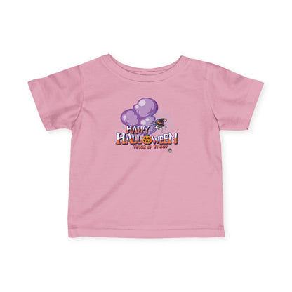 Infant Fine Jersey Tee - Happy holloween - spider kiddo - [[{"value":"Wonderwear Kid"}]]