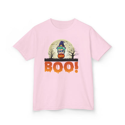Kids Heavy Cotton™ Tee - Boo - [[{"value":"Wonderwear Kid"}]]