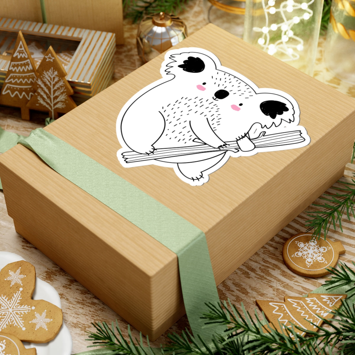 Kiss-Cut Stickers - The koala