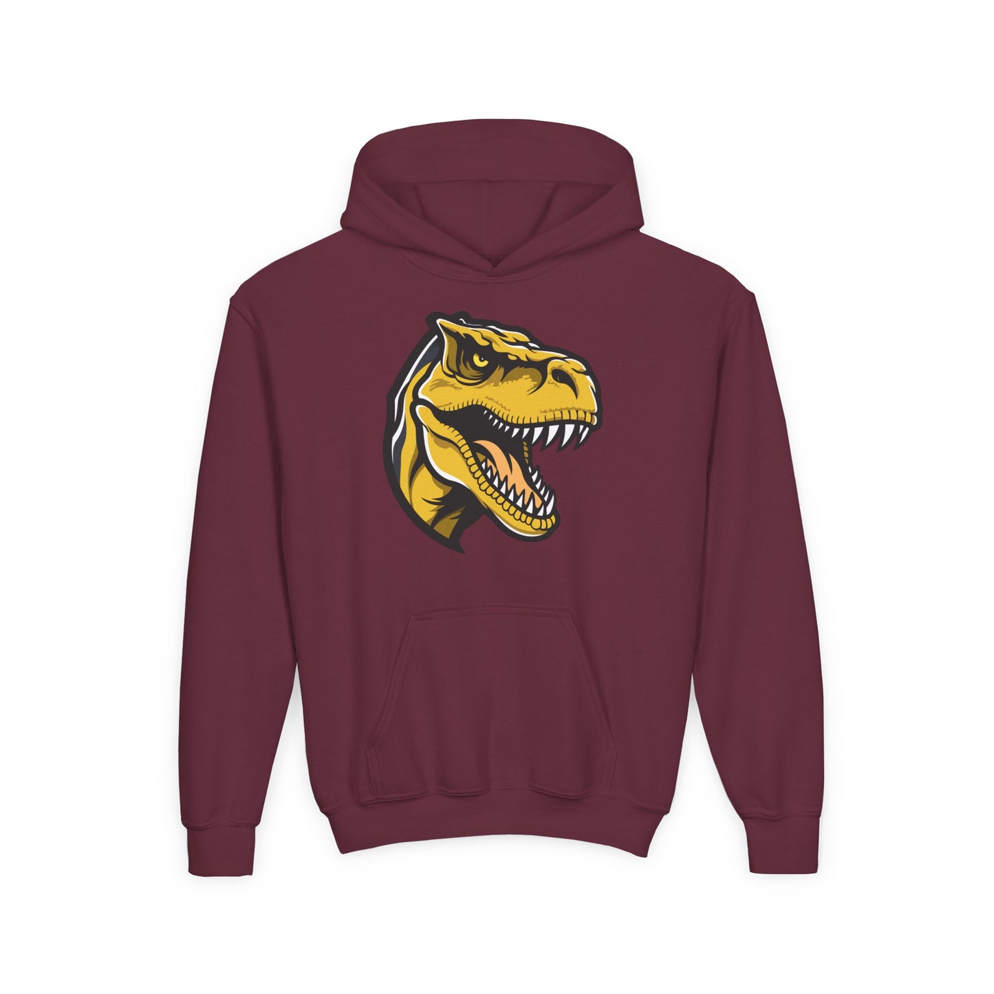 Youth Heavy Blend Hooded Sweatshirt - Tyrannosaurus rex