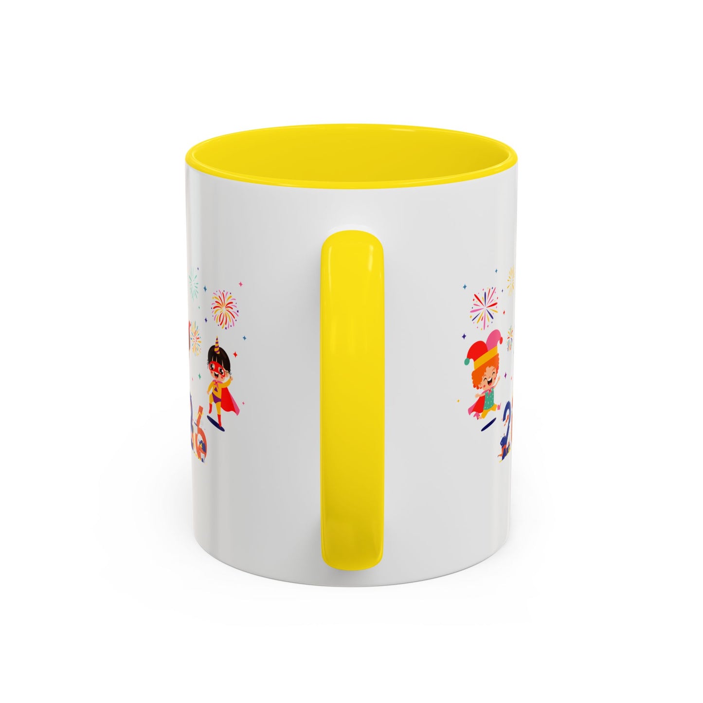 Accent Coffee Mug - Super kiddo and other hero