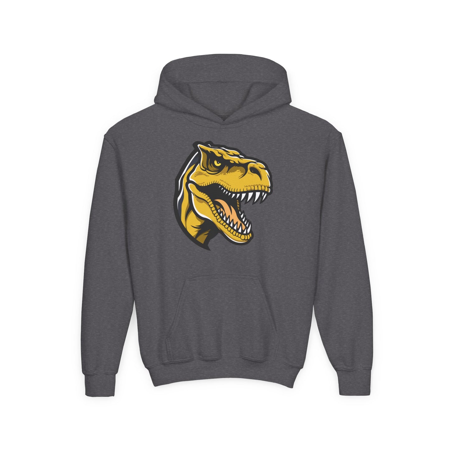 Youth Heavy Blend Hooded Sweatshirt - Tyrannosaurus rex
