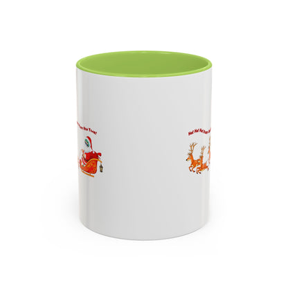 Accent Coffee Mug - Santa kiddo - [[{"value":"Wonderwear Kid"}]]