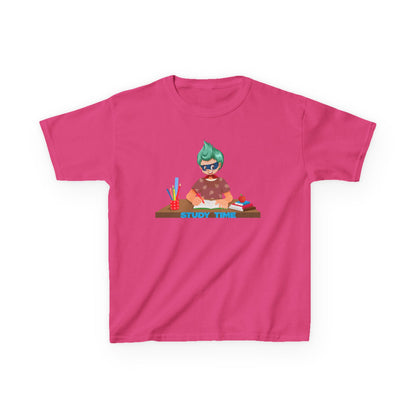 Kids Heavy Cotton™ Tee - Super kiddo studying - [[{"value":"Wonderwear Kid"}]]