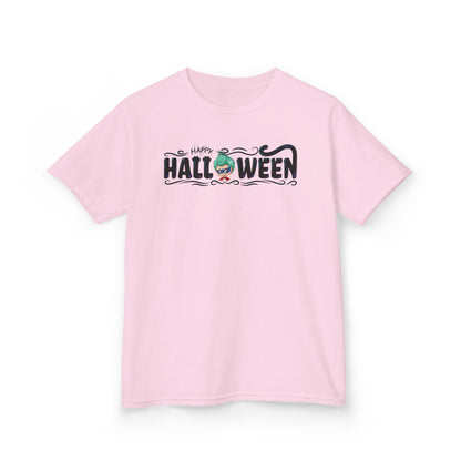 Kids Heavy Cotton™ Tee - Happy halloween by super kiddo Printify