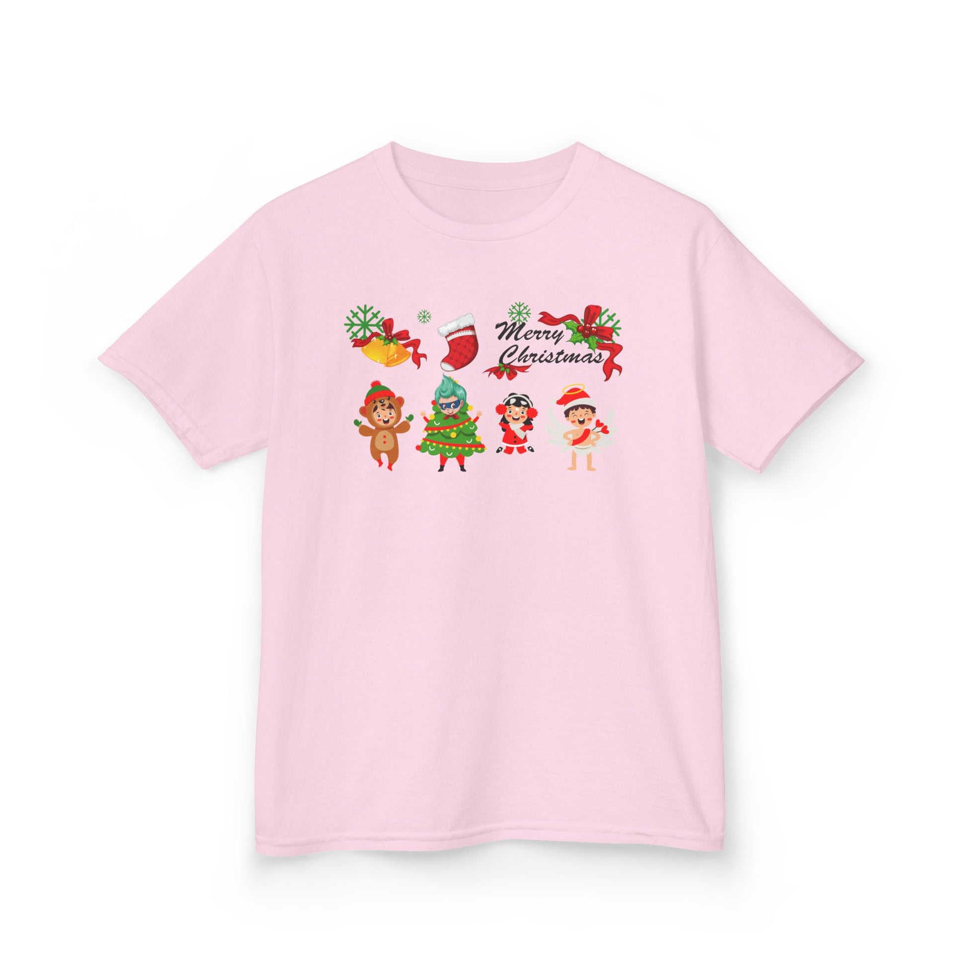Kids Heavy Cotton™ Tee - Merry christmas from super kid - [[{"value":"Wonderwear Kid"}]]