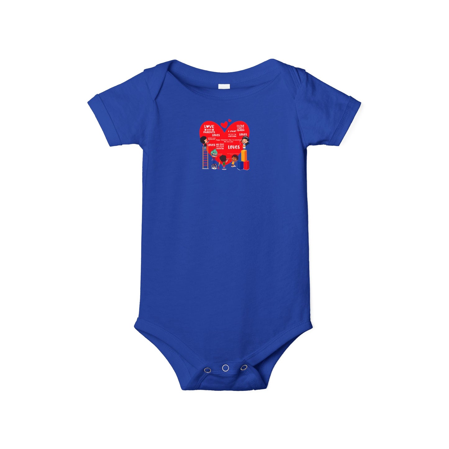Infant Jersey One Piece - Valentines - Super kiddo and friends message - [[{"value":"Wonderwear Kid"}]]