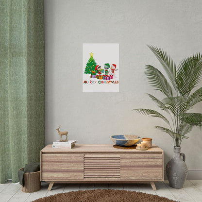 Rolled Posters - Super kiddo preparing gifts - [[{"value":"Wonderwear Kid"}]]