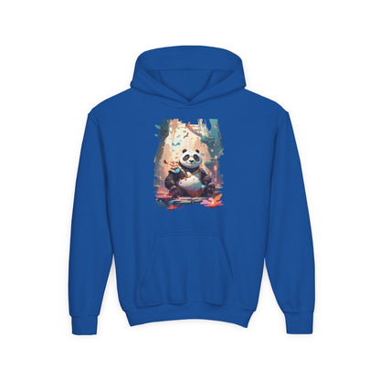 Youth Heavy Blend Hooded Sweatshirt - Kung fu Panda Printify