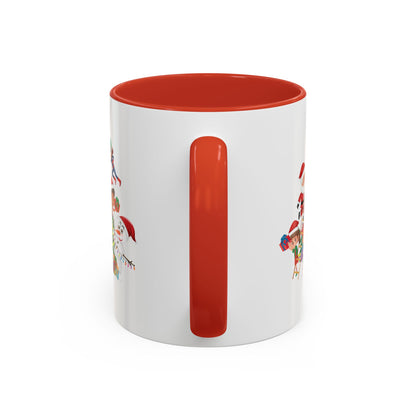 Accent Coffee Mug - Super kiddo making christmas tree - [[{"value":"Wonderwear Kid"}]]