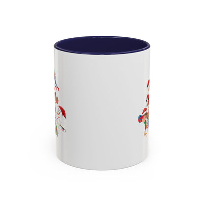 Accent Coffee Mug - Super kiddo making christmas tree - [[{"value":"Wonderwear Kid"}]]