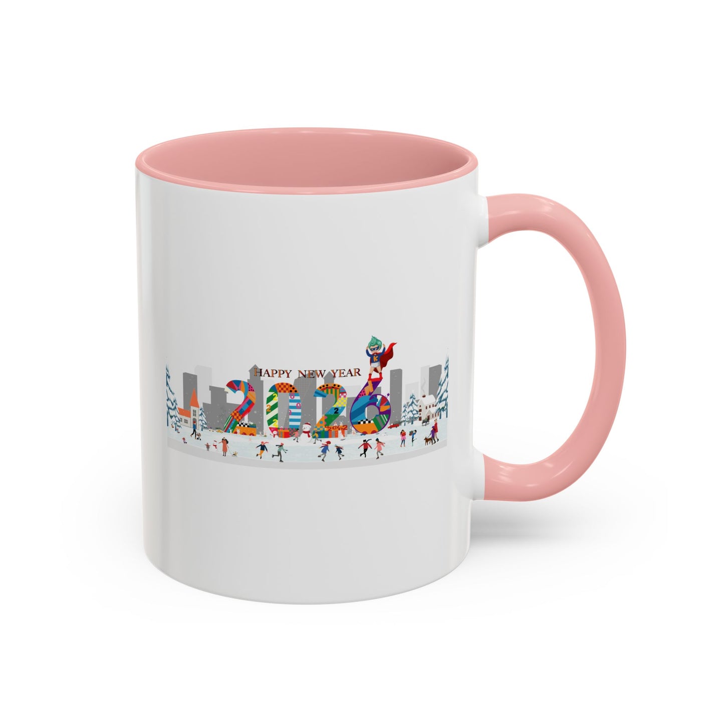 Accent Coffee Mug - Happy 2026