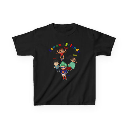 Kids Heavy Cotton™ Tee - Leo & Friends - Learning and growing - [[{"value":"Wonderwear Kid"}]]