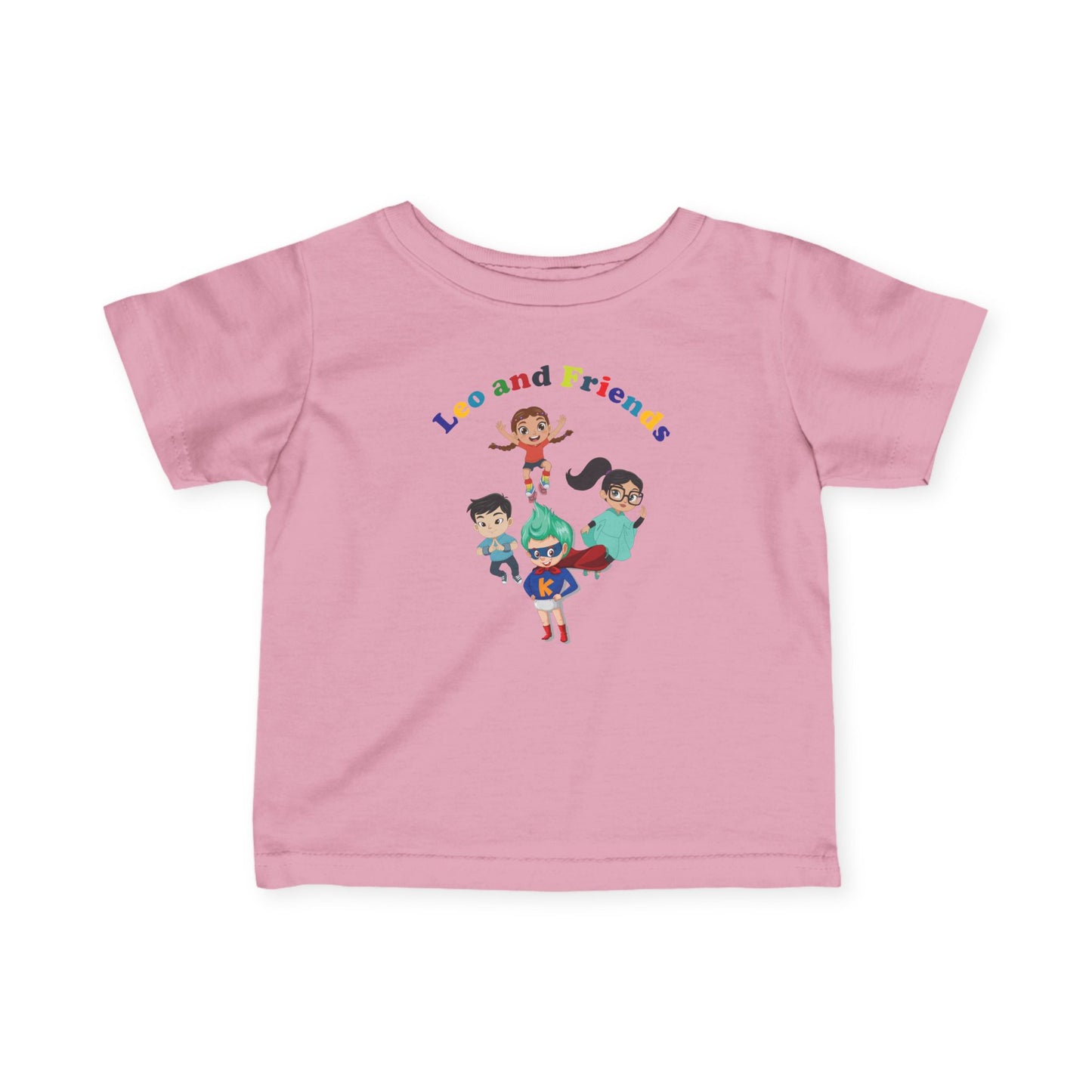 Infant Fine Jersey Tee - Leo & Friends