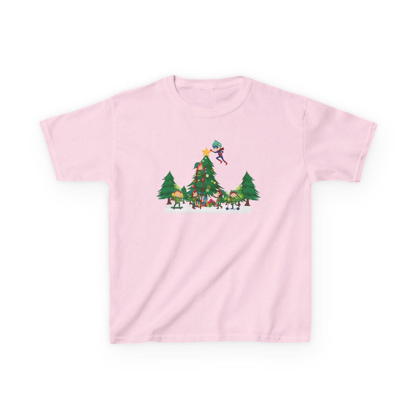 Kids Heavy Cotton™ Tee - Super kiddo putting the stars - [[{"value":"Wonderwear Kid"}]]