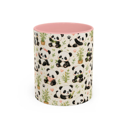 Accent Coffee Mug  (11/15 oz) - baby pandas